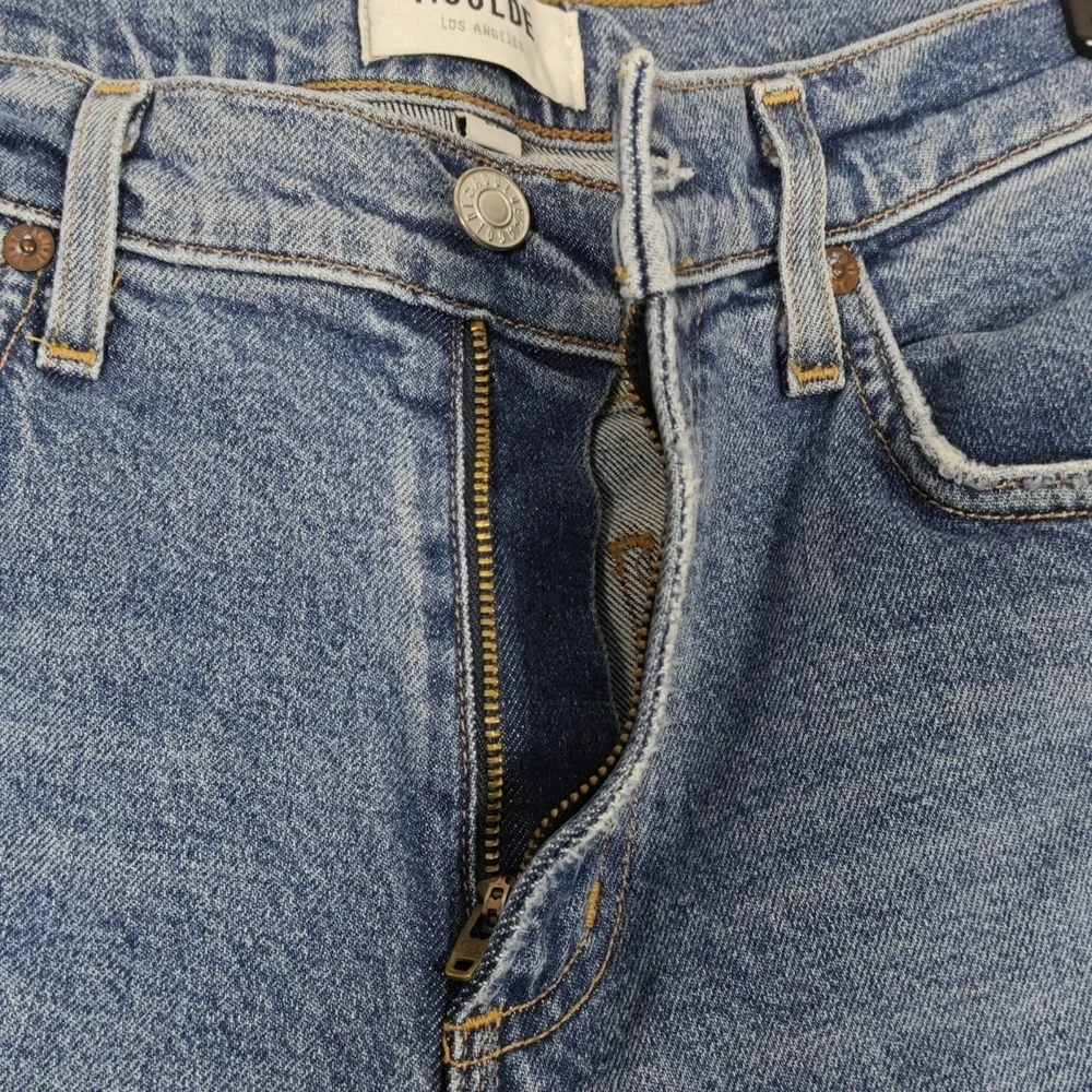 AGOLDE Toni Mid Rise Straight Medium Wash Blue Jeans Size 27 - Picture 6 of 16